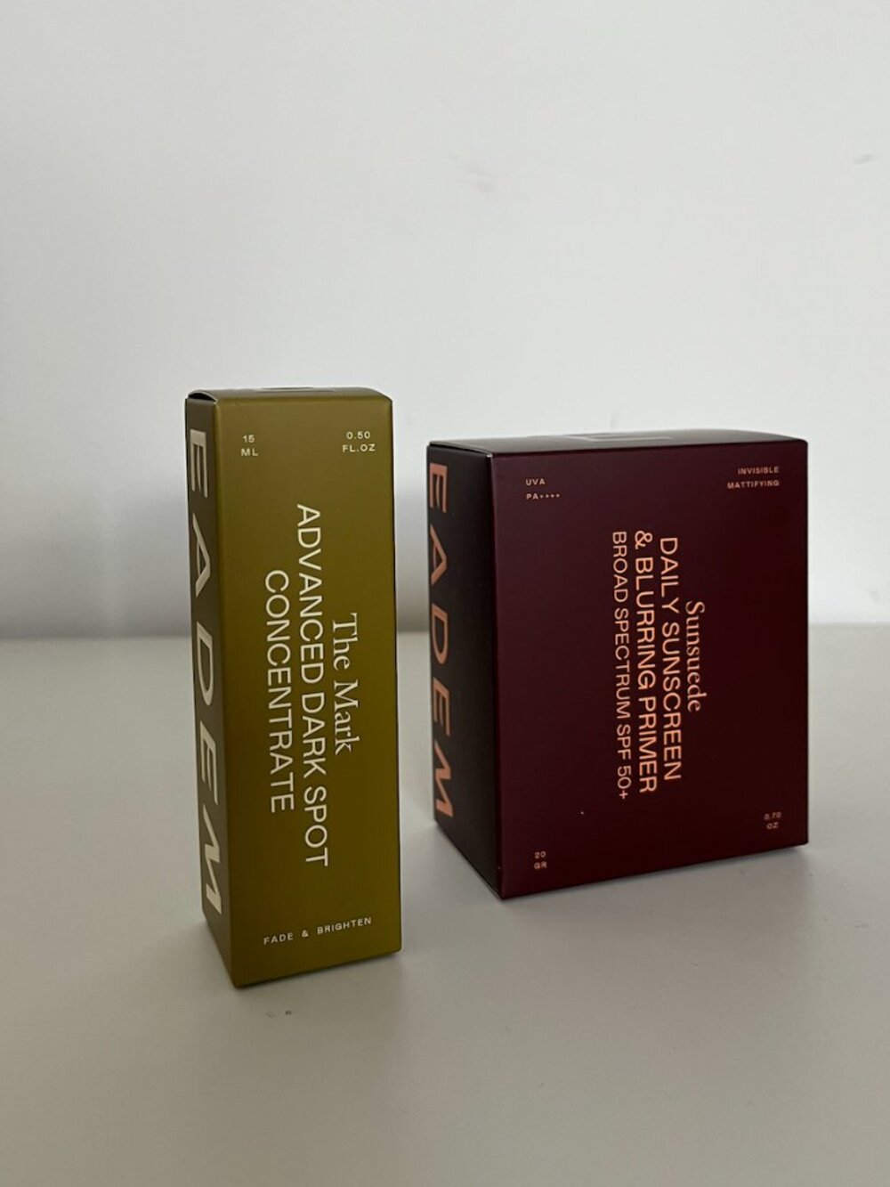 EADEM The Mark Dark Spot Serum + Sunsuede SPF 50+ Sunscreen